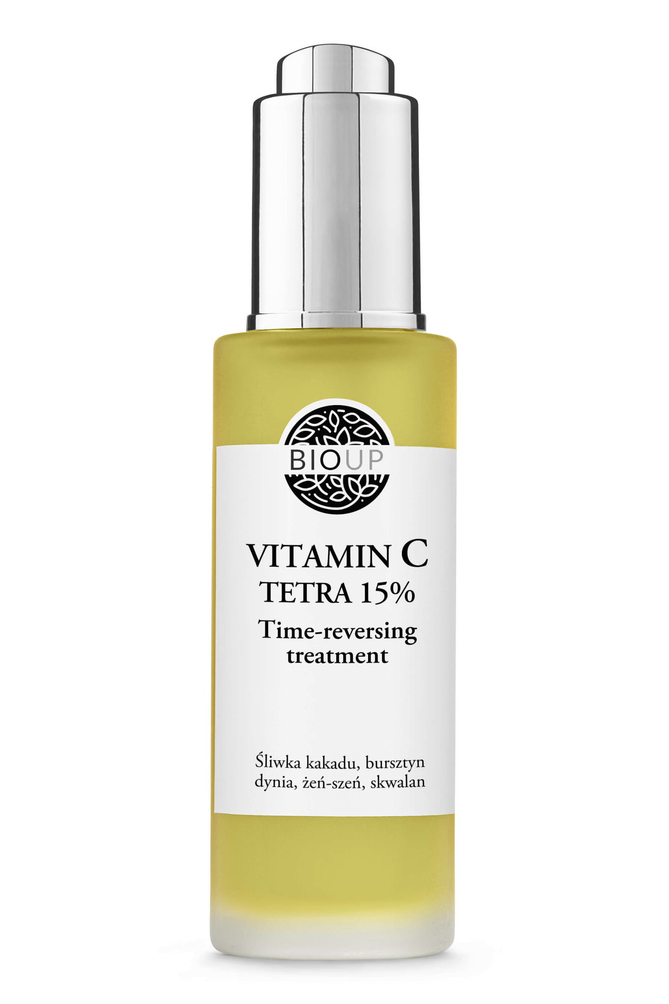 Vitamin C Tetra 15% Time-reversing treatment – luksusowe serum z bursztynem i żeń-szeniem