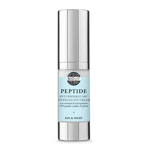 PEPTIDE Anti-wrinkle 360 zaawansowany przeciwzmarszczkowy krem pod oczy z peptydami, egzosomami i kofeiną